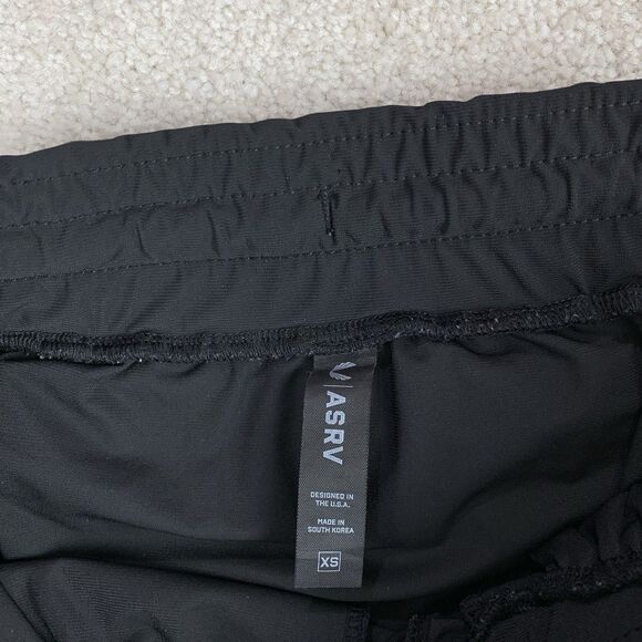 Asrv Pants Men XS Tetra Lite Tech High Rib Jogger Black DSG 0698 Inlay Pocket - Picture 12 of 16